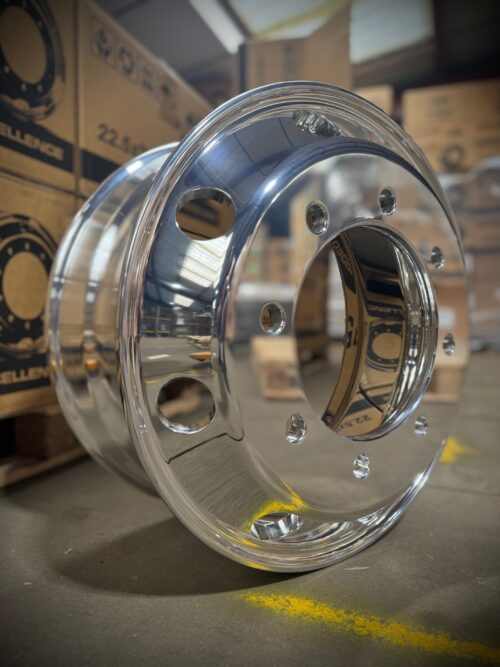 7.50x19.5 10 Stud Easy-clean alloys ** READ DESCRIPTION **